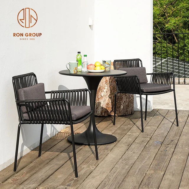 rattan furniture bistro rattan chair for outdoor restaurant