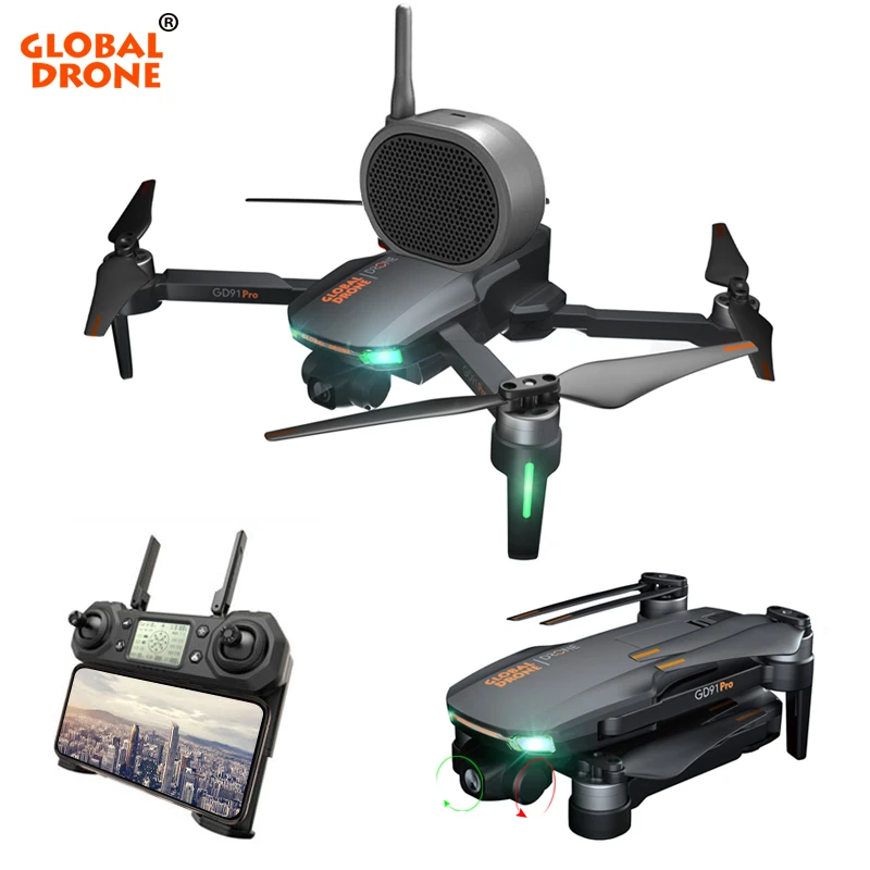 

New Arrival radio control toys Global Drone GD91Pro Foldable stabilizers Drone 4k Wide Angle camera gimbal vs Mavic Air 2