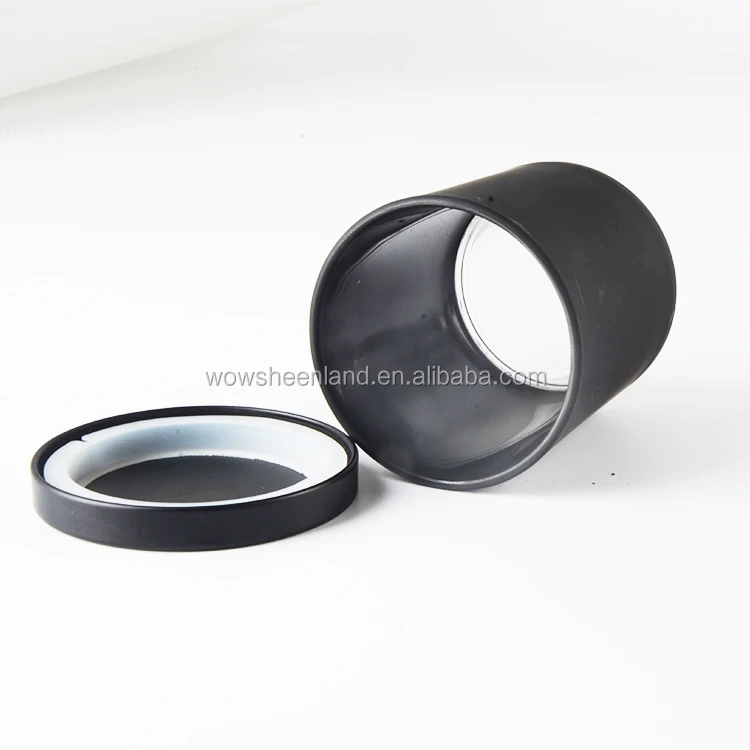 10 Oz Jars With LIDS For Candles  Matte Black JAR With Matte Black LID Candle Making Jars With LIDS 