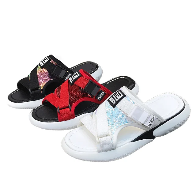 

Cheapest Professional Design Rubber Sports Slippers Sandals For Women