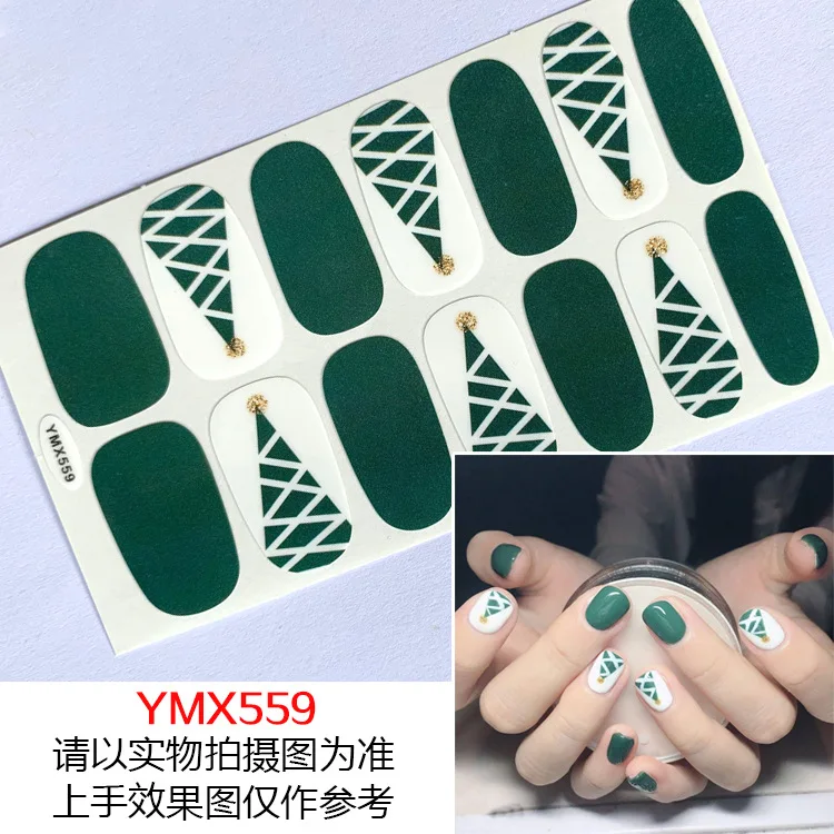 

2021 New Design Nail Decoration Halloween Nail Sticker Decals