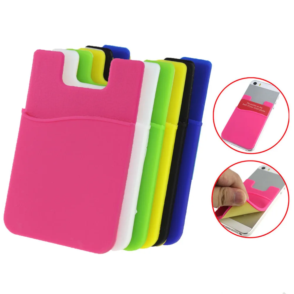 

High Quality Free Shipping Mobile Cell Phone Card Holder Stand OEM Logo Card Holder, Any pantone color is ok