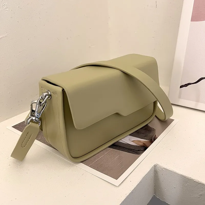 

New elegance designer small square under arm women hand purses 2022 Fashion simple summer shoulder leather ladies bag women, Black, white, beige, green, khaki