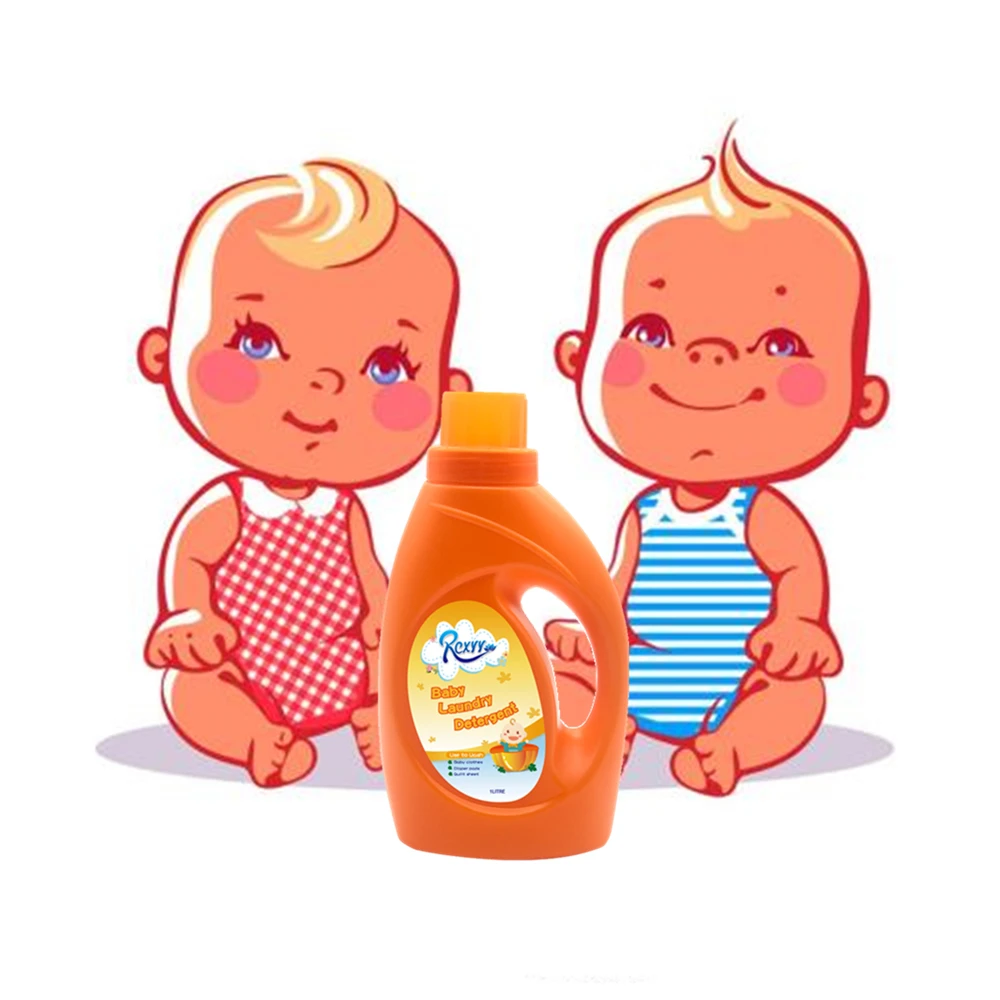 

New Arrive 1L Baby Clothes Laundry Detergent Cleaning Products For Household Washing Liquid, Blue