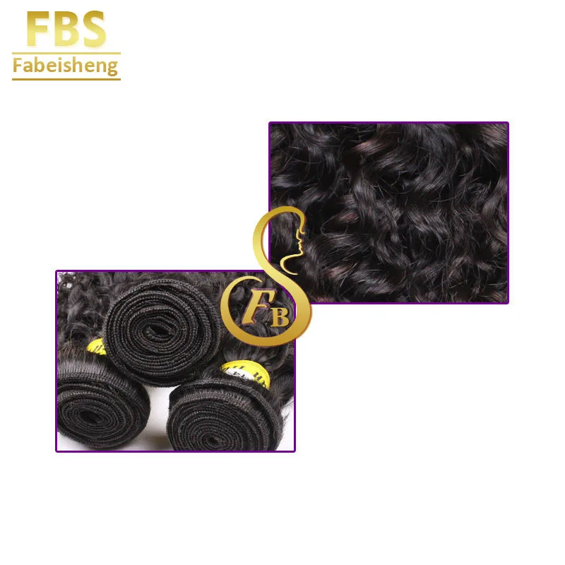 

FBS Cuticle Aligned Raw Indian Hair, Unprocessed Raw Virgin Bulk Human Hair, Perfect Locks 28in Deep Curly Bundles