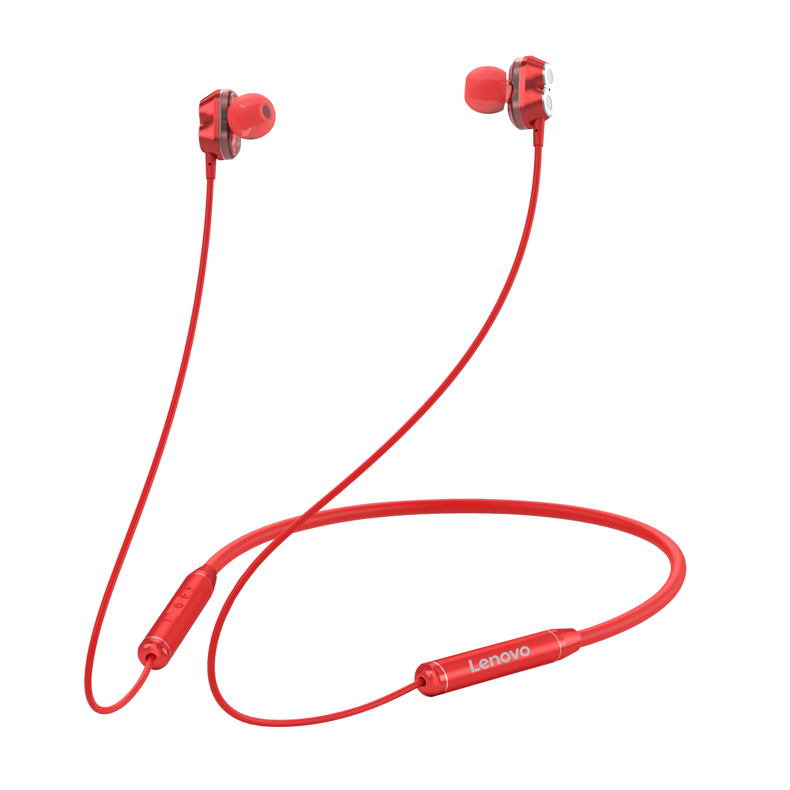 

Original Lenovo HE08 Waterproof Magnetic Neckband BT Wireless Sports Headphones HIFI Stereo HD Call Earphones