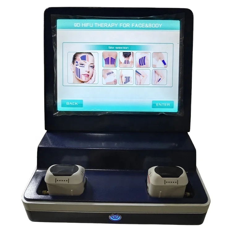 

2021 professional new 9d hifu high intensity focused ultrasound machine for skin tightening