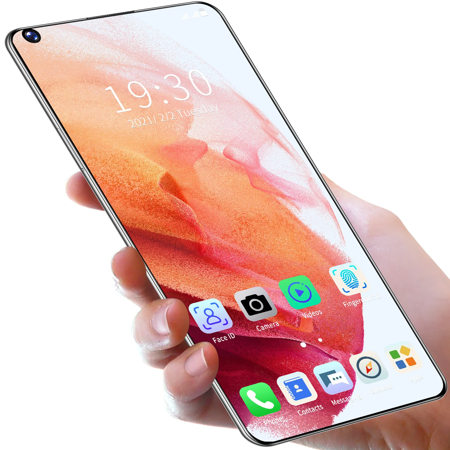 

New style 7.3-inch Android smartphone S30 Ultra phone 12+512GB original fingerprint facial recognition unlock mobile phone