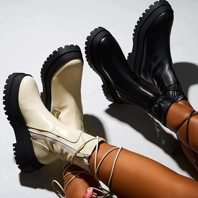 

fashion women winter black leather boots classic casual boots women shoes