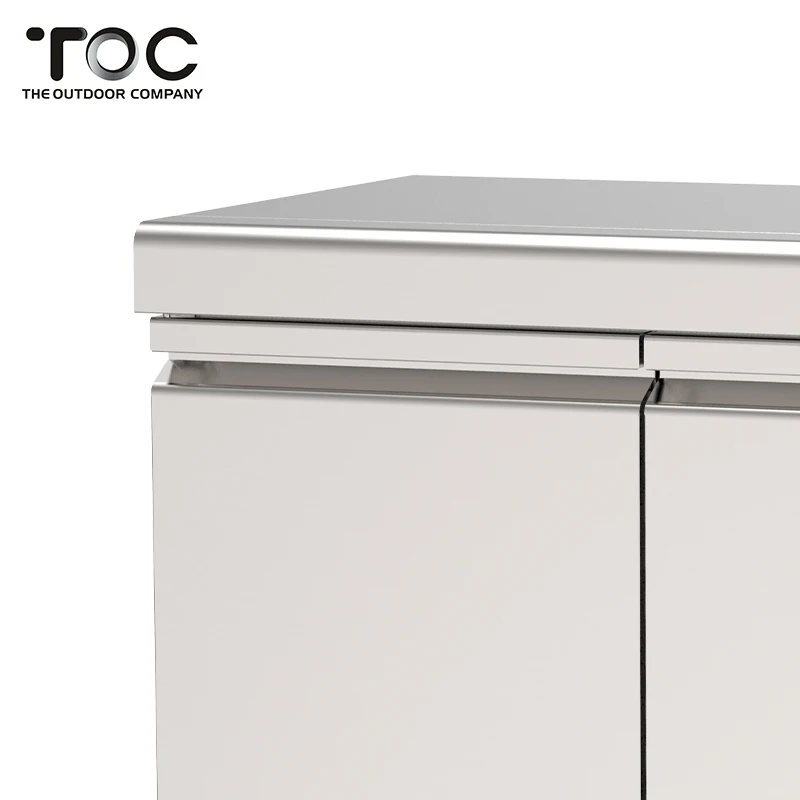 Modern Style Stainless Steel Heat Resistant Bbq Outdoor Kitchen