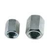 Metric DIN6334 M12 Carbon Steel Long Hex Round Coupling Nut