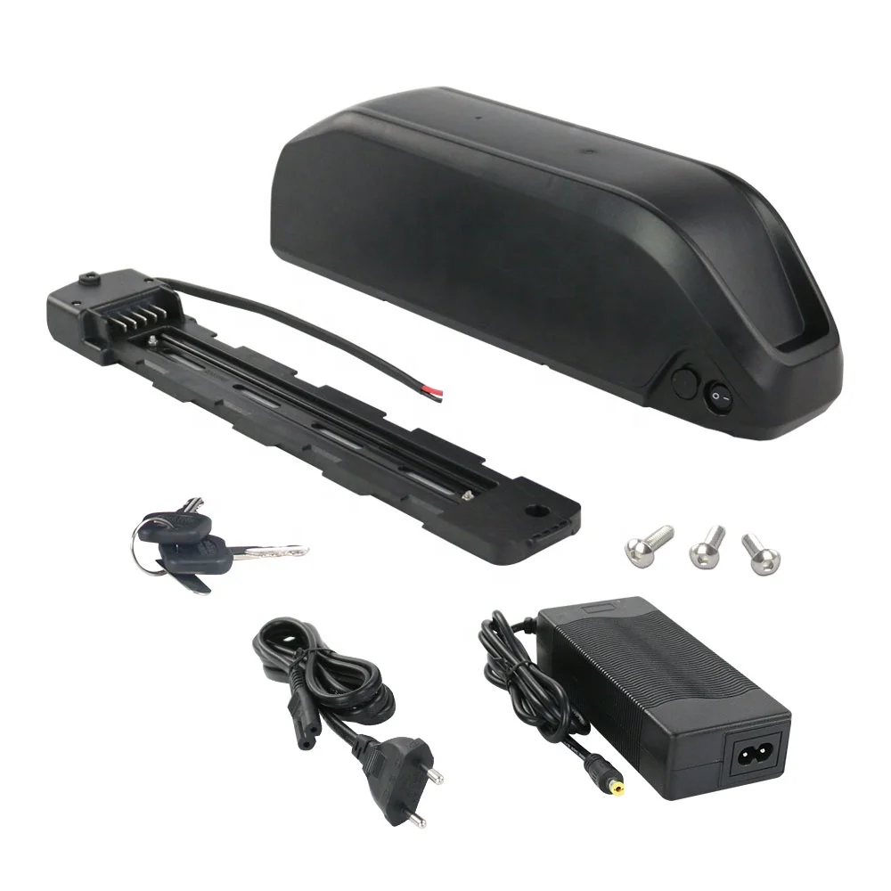 

52V17.5Ah li-ion rechargeable ebike downtube 91 cells battery pack with polly case