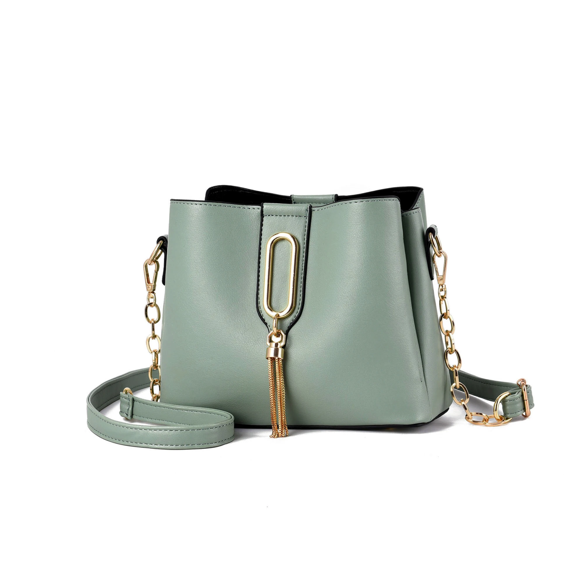 

DL171 2 New trending cheap bags fashion chain hand bags ladies messenger shoulder bag handbags for women handbags, Black....