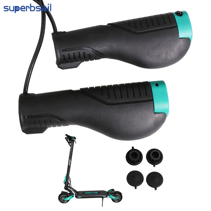 VSET Original Grips with Turn Signal Cable for Electric Scooter Handlebar grip Spare Parts for VSET 9 9+ scooter