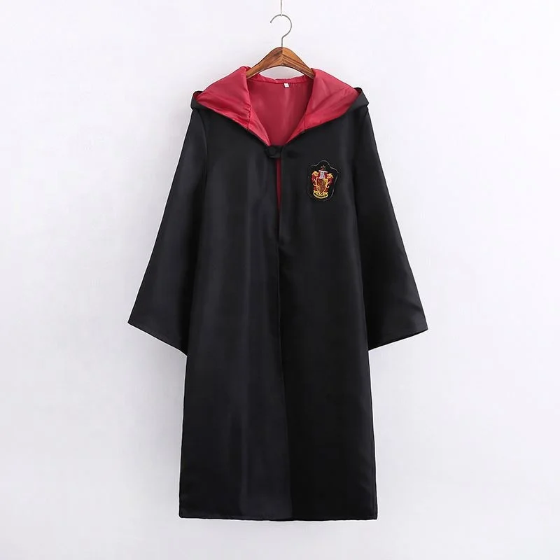 

For Harry Cosplay Costume Kids and Adult Potter Robe Cloak Halloween Party Costumes