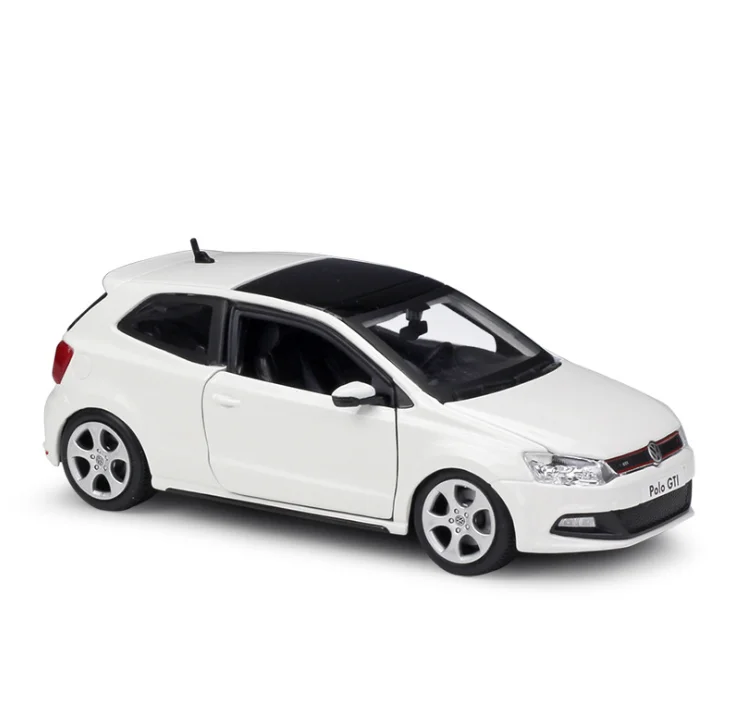 

Bburago 1:24 Volkswagen POLO GTI MARK 5 simulation alloy car model toy ornaments gift diecast toy vehicles
