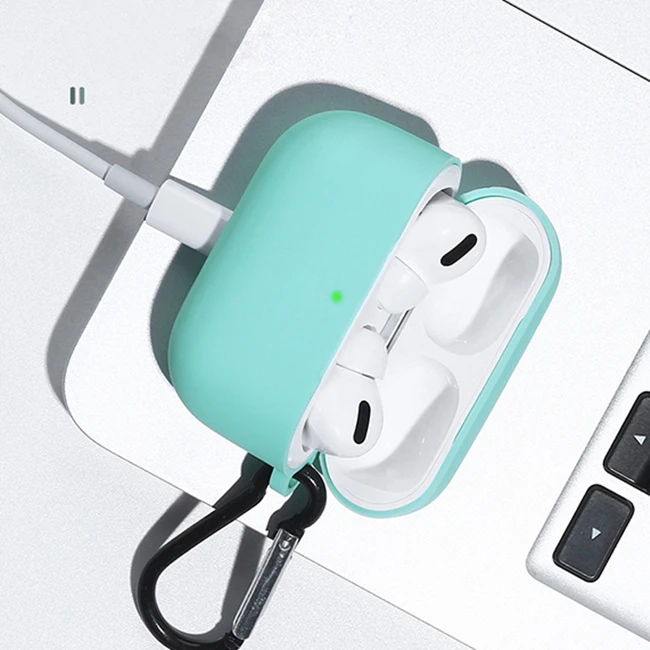 

Protective Silicone Case for airpod 2 Soft silicone Case Custom printing Earphone Cover Accessories for apple airpods case