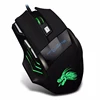 fashion and cool design Colorful Ergonomic Computer Optical 7D new wired optical best wired drivers usb gaming mouse