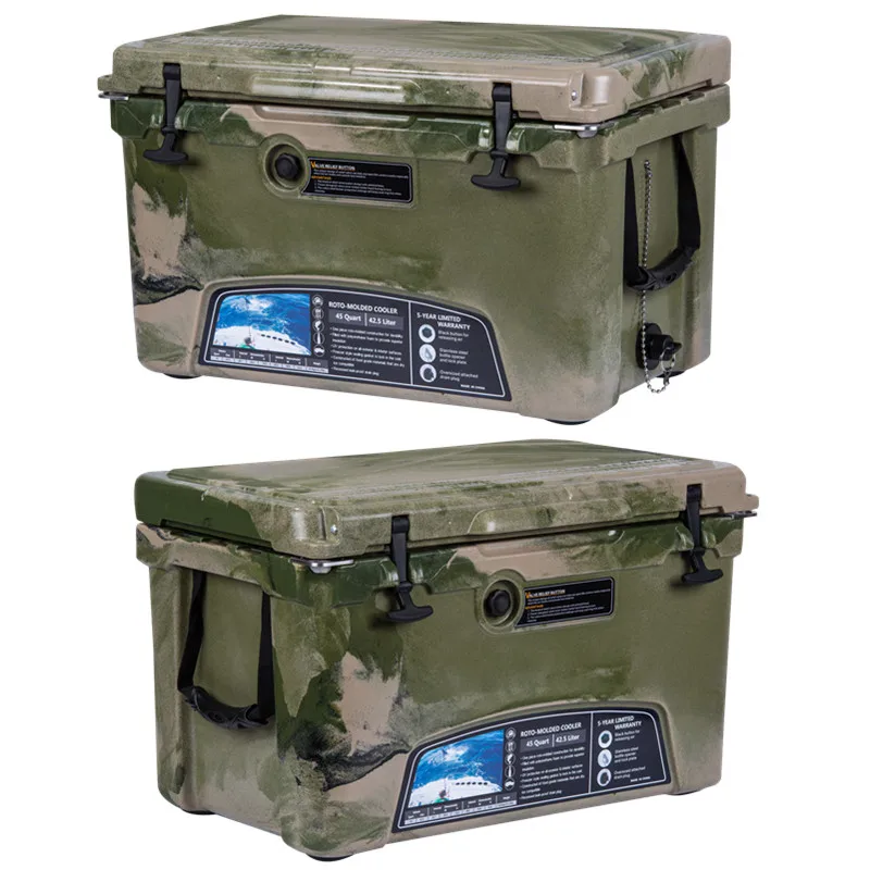 

45QT iceland portable round custom ice cooler box for medisen, Customized colors