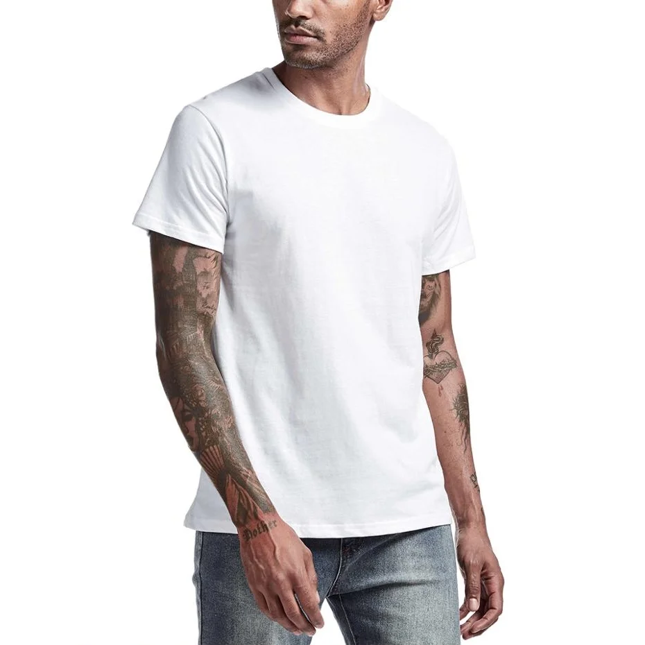 

JALOFUN OEM American T Shirt Wholesale Pima Cotton t-shirt Custom Logo