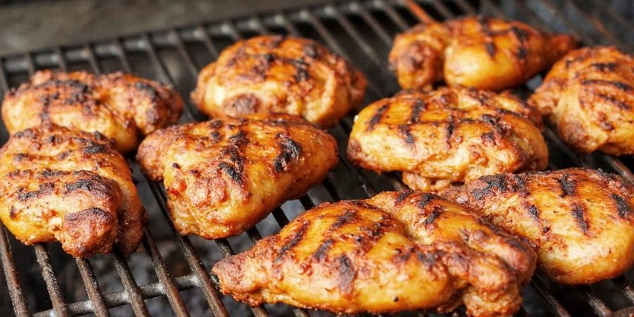 Finished grilled buttermilk chicken platter