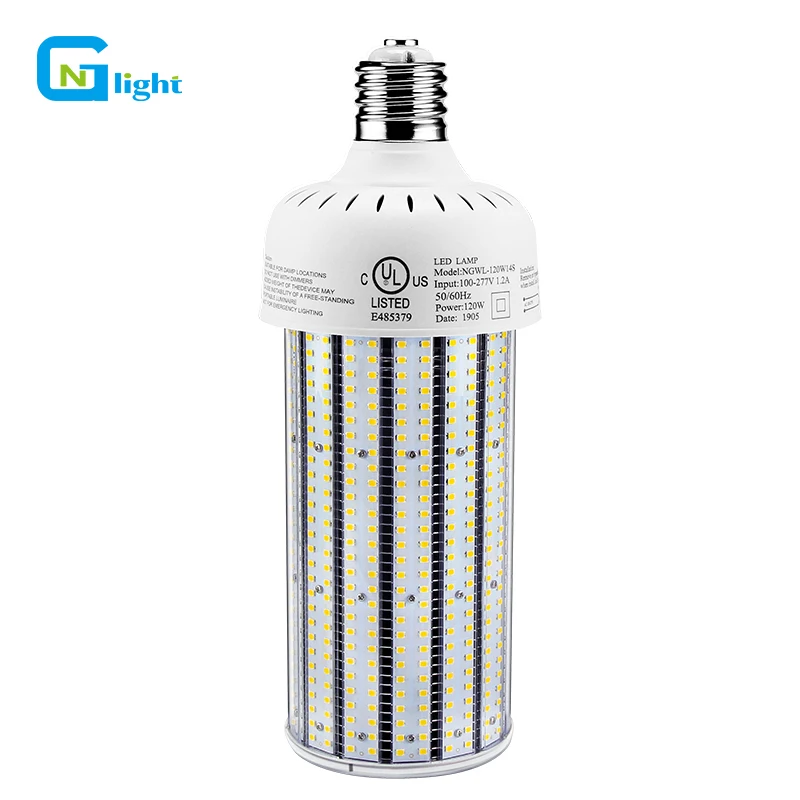 

cUL DLC 120W 5000K Daylight E26 E39 Mogul Base LED Lamp Led warehouse corn bulb lamp