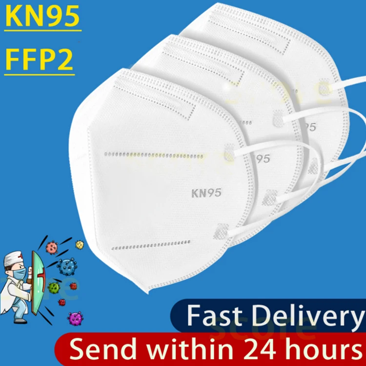 
Low price Wholesale Stock 5 layers kn95 Face Mask Disposable ffp2 Surgical Medical Mask ffp3 