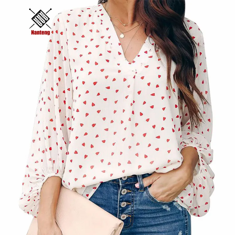 

New Fashion Wholesale OEM Designer Top Ladies Plus Size Tops And Blouses