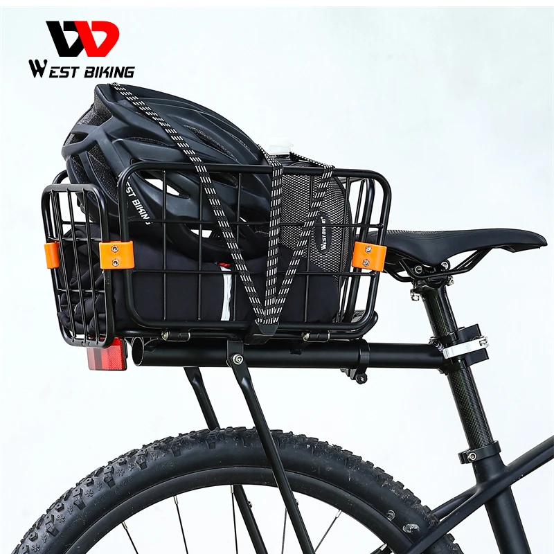 

WEST BIKING Wholesale 18L Big Capacity Bicycle Back Rack Retail Display Stand Rack Aluminum Commercial Bike Racks