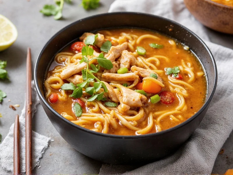 Authentic Asian Chicken Noodle Soup Recipe & Guide