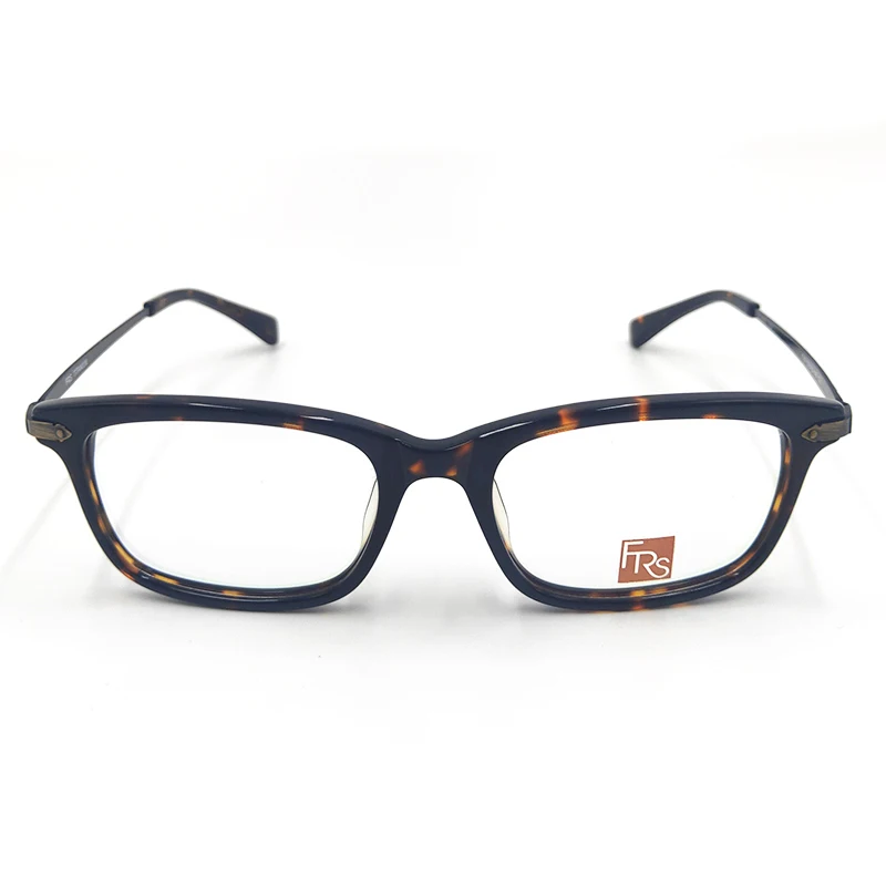 

Wholesale Custom Logo Designer Square Optical Glasses Metal Frame Eyewear