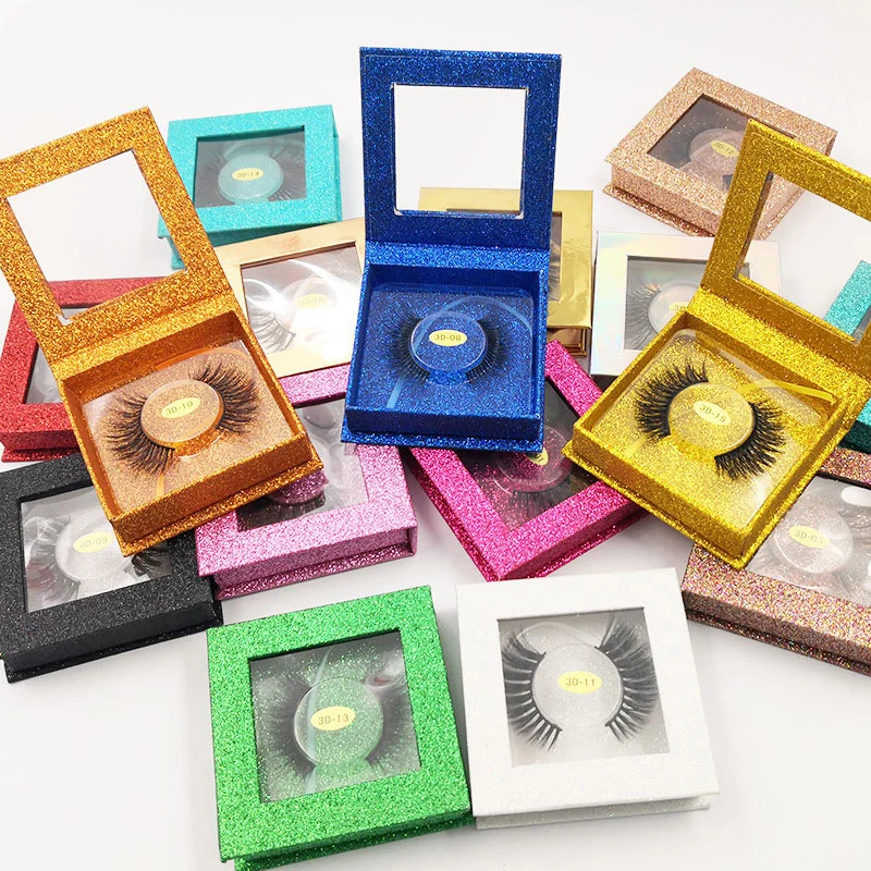 

Real 3D Mink Eyelash Private Label Strip Mink Eyelashes