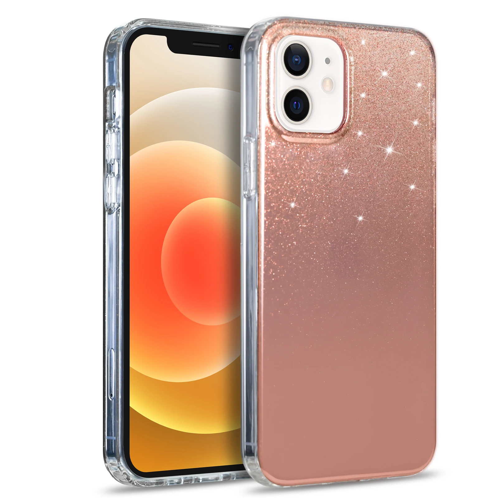 

Double-sided coated mirror glitter for iphone11/12 mobile phone case 7/8plus all-inclusive mirror protective cover XR, Multiple colour