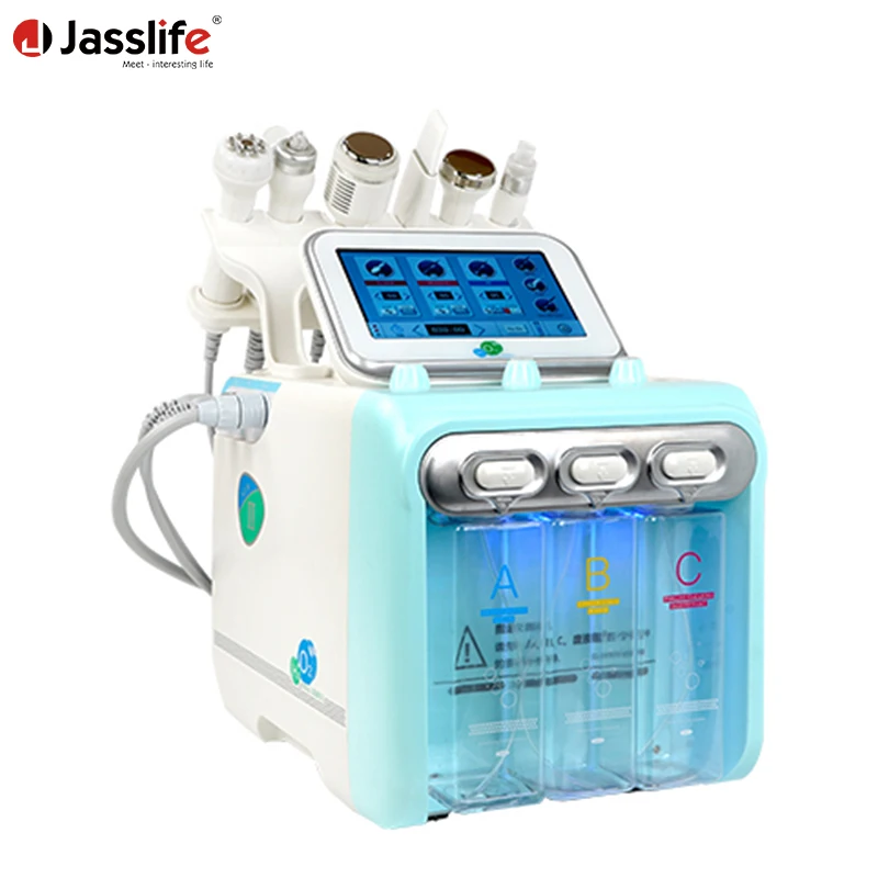 

Jasslife Dermabrasion Bio Rf Vacuum Face Cleaning Hydro Water Oxygen Jet Skin Scrubber Skin Care Oxygen Jet Machine