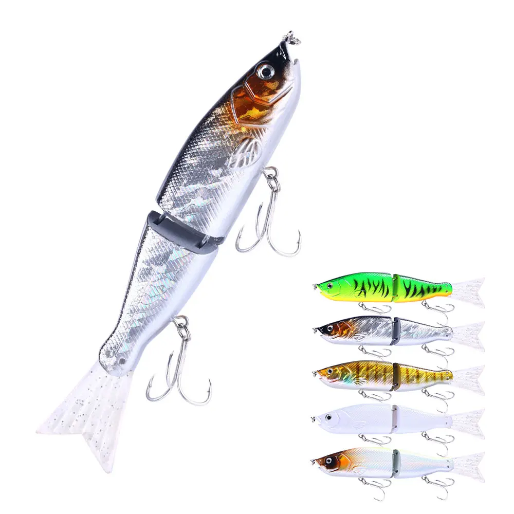 

18CM/52G Sinking Wobblers Fishing Lures Jointed Crankbait Swimbait 2Segment Hard Artificial Bait For Fishing Tackle Lure, 5 colours available/unpainted/customized