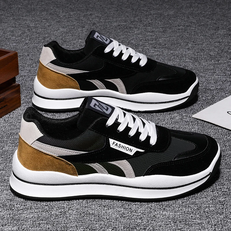 

Breathable Sport Shoes Fashion For Men Casual Running Walking For Men Breathable Light Cheap Factory Shoes