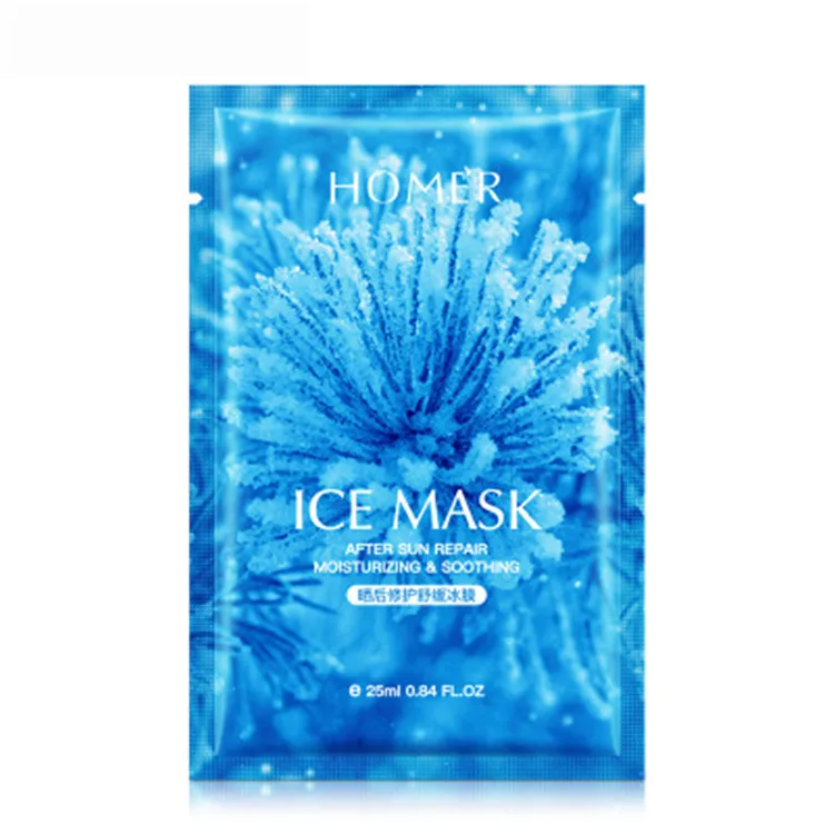 

hyaluronic acid moisturizing facial mask soothing shrink pores face ice mask for summer repair