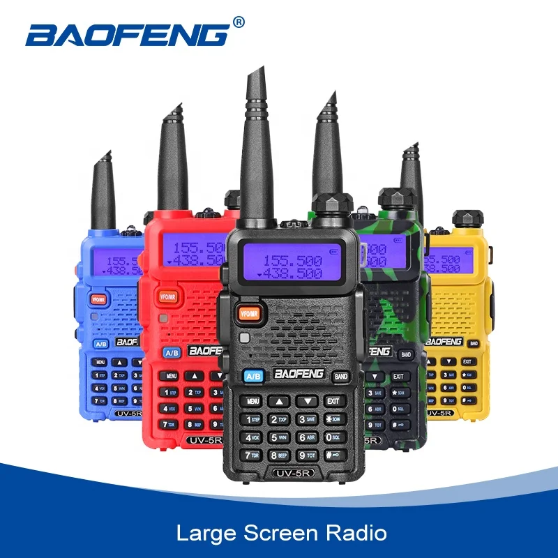 

UV-5R Wholesale Price Baofeng UV 5R hot selling 5w dual band 1800mah handheld bf downloads, Black