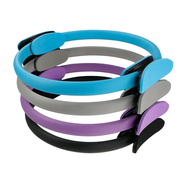 

Oyoga Essential Tension Double Plastic Handle Fitness Yoga Pilates Ring, Existing color for choosing or customized