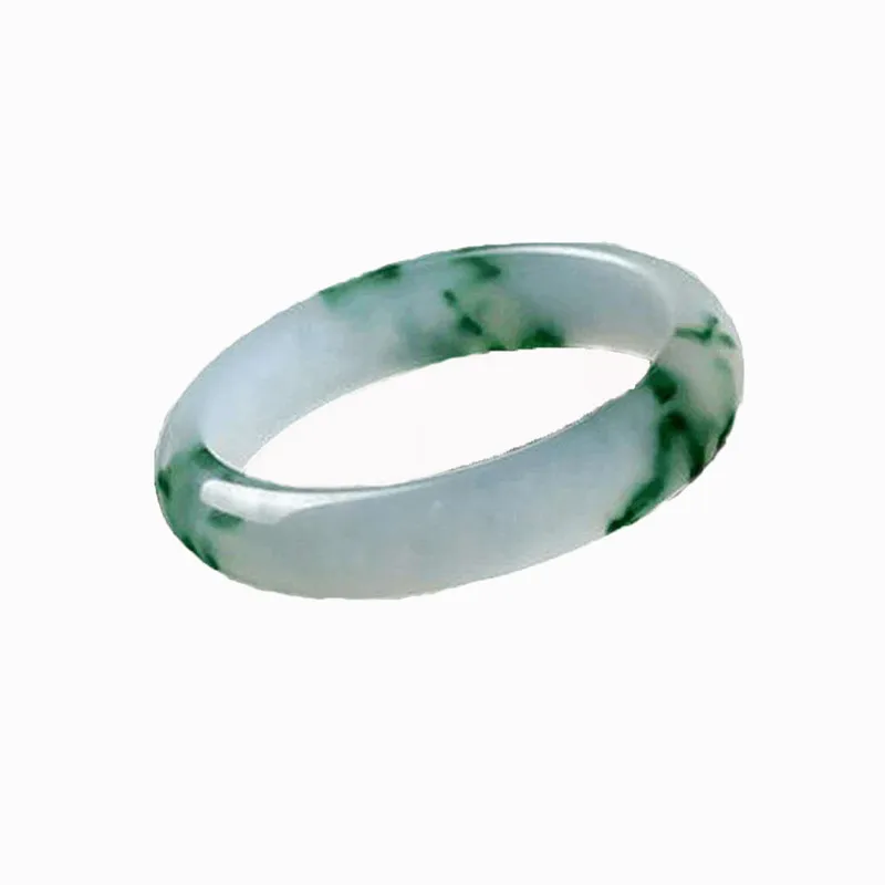 

Wholesale Natural Jade Ice Jade Bracelet Emerald Green Women Jade Crystal Stone Bracelet