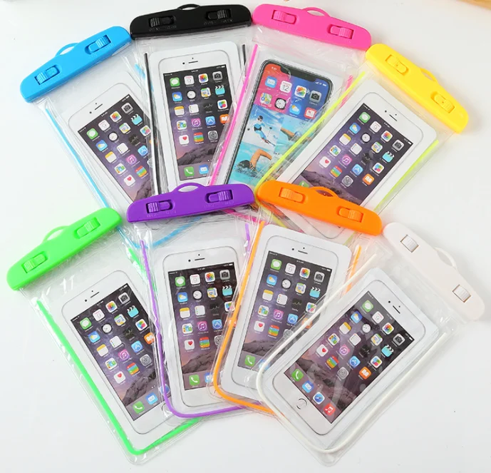 

Hot products waterproof cases mobile phone PVC waterproof dry phone bag for promotional gift with logo printing