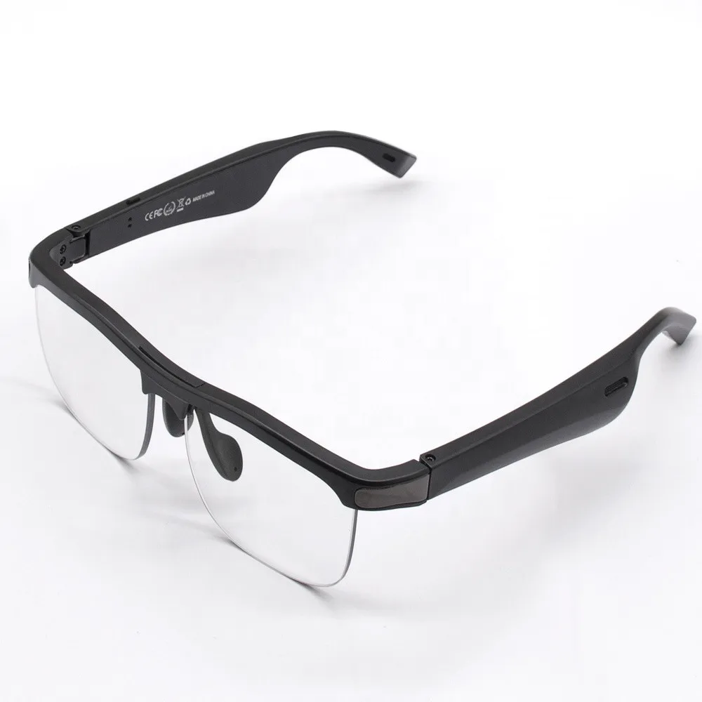 

BT 5.0 Smart Audio Glasses Anti-Blue Light Open Ear Speaker with Bluetooth Connectivity for Gaming Meeting Traveling Driving