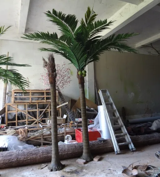 New Product Indoor 2m 3.5m Artificial Mini Palm Tree For Home Decor