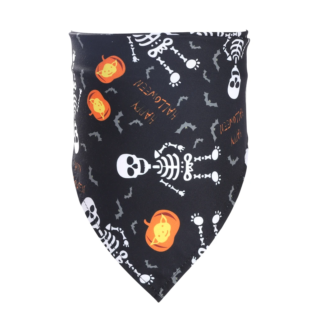 

Cheap Price Halloween Pet Scarfs Pet Dog Halloween Bandanas Halloween Dog Bandana Pet Scarf, Printed