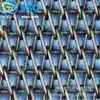 Stainless steel metal mesh belt Wear-resistant wave type string balanced chain network