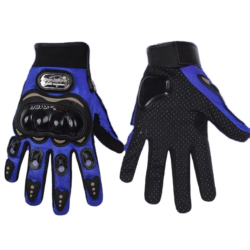 

Factory Wholesale Protect Screen Touch Gloves For Man Riding Motor Cycle Bike Racing, Black, red, blue