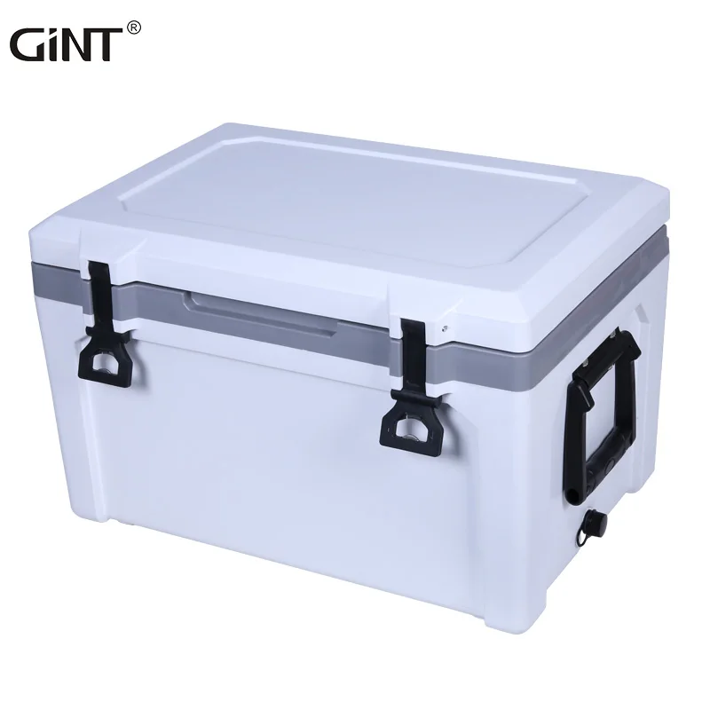 

50L Waterproof Eco friendly insulated wholesale Portable cooler box New Hard ice chest for camping fishing Outdoor, Red/blue/ customized