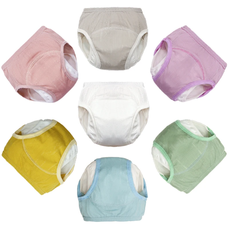 

Baby Training Pants Reusable Diaper Baby Cloth Diapers Potty Training Underwear