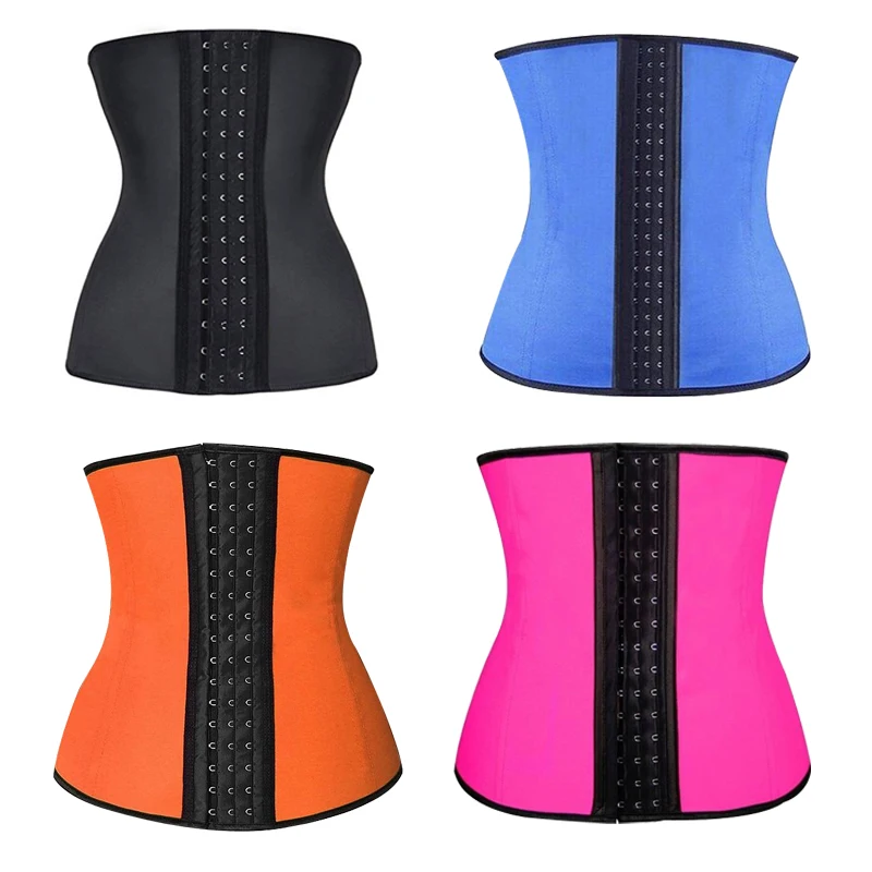 

2019 Newest Private 3 Hooks Neoprene Corset Waist Trainer for women, Customized colors