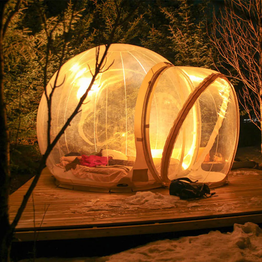 Outdoor Inflatable Tent House Transparent Inflatable Clear Bubble Tent